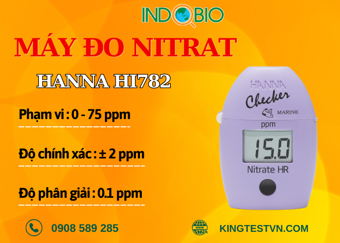 Máy đo nitrat trong nước Hanna HI782